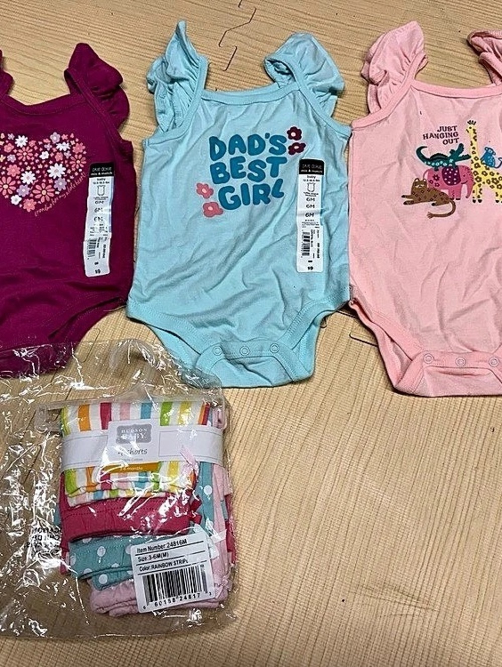 baby girl 7pcs Brand NEW bundle 6mos MAKE OFFERS! Check my other baby listings!